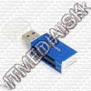 Olcsó Omega Card Reader ALU *Blue* 42025 (IT10086)